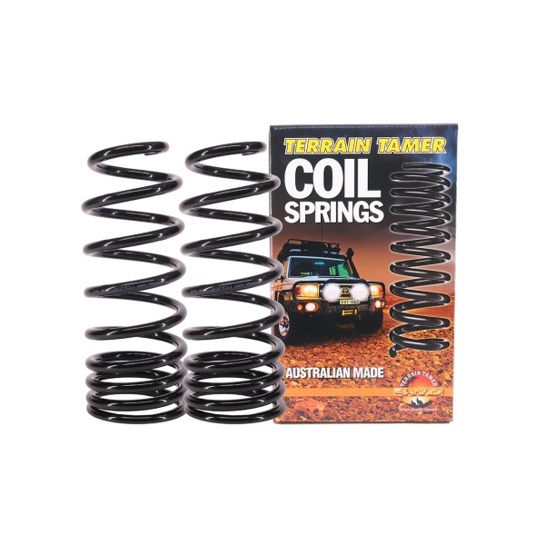 COIL SPRING PAIR RAISED 45-50MM 300-500KG