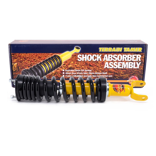 COIL OVER SHOCK ASSY PAIR RAISED 40-50MM TO 100KG