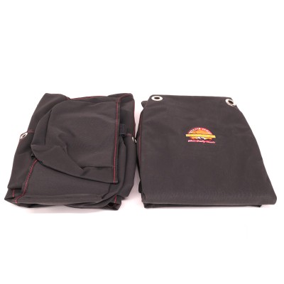 SEAT COVER SET D/S & P/S SUIT TERRAIN TAMER SEATS ONLY BLACK
