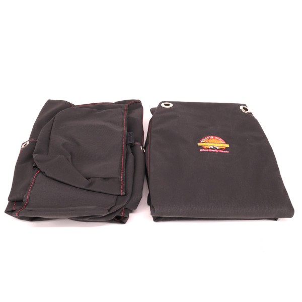 SEAT COVER SET D/S & P/S SUIT TERRAIN TAMER SEATS ONLY BLACK