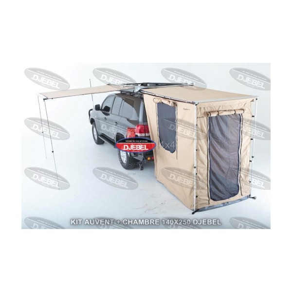 KIT AUVENT + CHAMBRE DE AUVENT ARRIERE OU LATERAL 140x210
