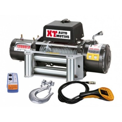 TREUIL XT 12000 5.4T 12V cable acier