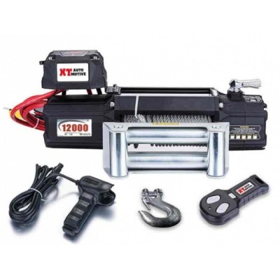 TREUIL XT 12000 5.4T 12V "VERSION PRO" cable acier