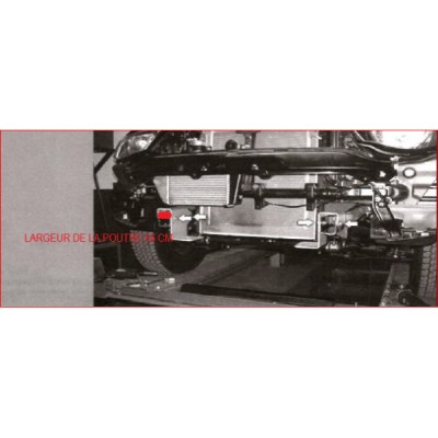 PLATINE DE TREUIL MITSUBISHI L200 DE 2006 à 2009 " PHASE 1" + BLINDAGE RADIATEUR