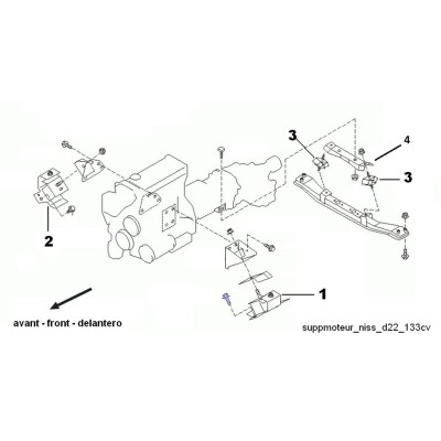 Traverse de boite [Origine Constructeur]