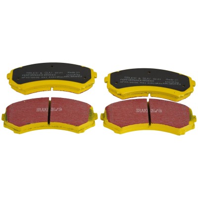 PLAQUETTES de FREIN Avant EBC Yellowstuff