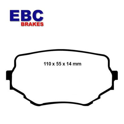 PLAQUETTES de FREIN Avant EBC Ultimax
