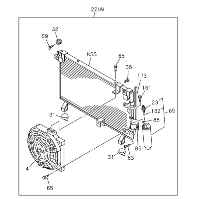 Air conditionné - bouteille déshydratante [Origine Constructeur]