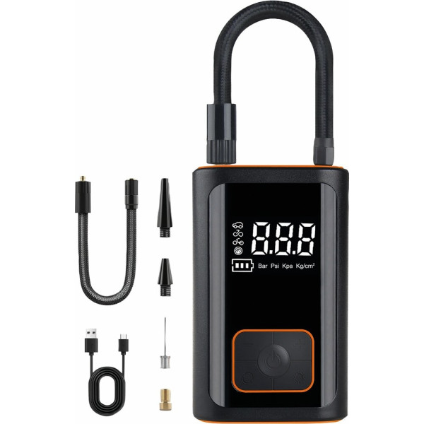 Gonfleur portable sans fil rechargeable