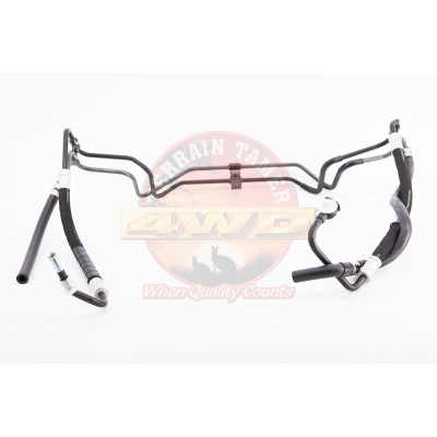 PIPE PRESSURE FEED POWER STEERING PUMP TO STEERING BOX