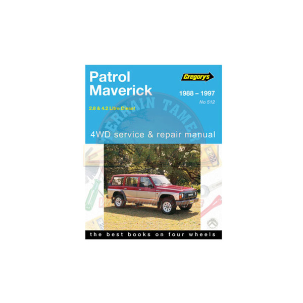 MANUAL NISSAN PATROL GQ 4WD FORD MAVERICK 4WD DIESEL 88-97