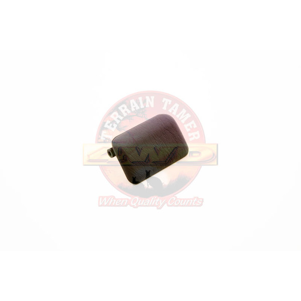 HANDLE PLASTIC GREY UPPER GLOVE COMPARTMENT