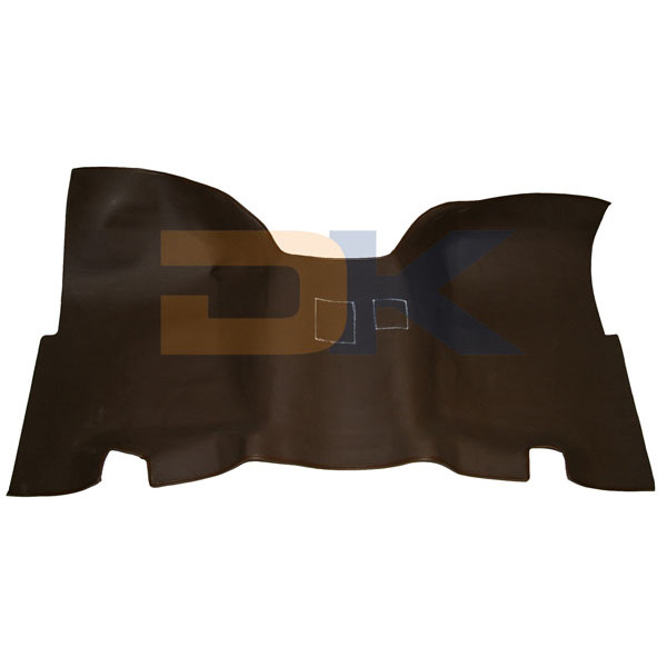 MAT, FRT & REAR FLOOR MAT SABLE BROWN VINYL UTE & TROOPY