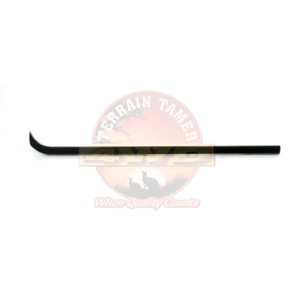 WEATHERSTRIP FRONT DOOR GLASS OUTER L/H SUITS 1/4 WINDOW