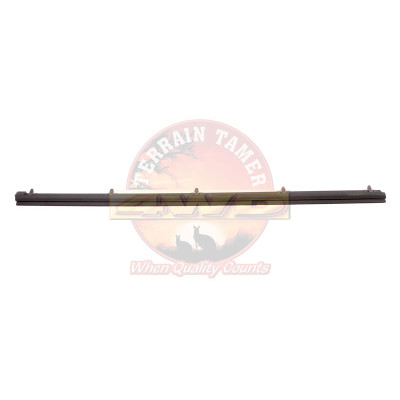 WEATHERSTRIP FRONT DOOR GLASS INNER L/H SUITS 1/4 WINDOW