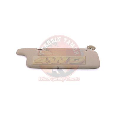 SUN VISOR R/H IVORY TRIM