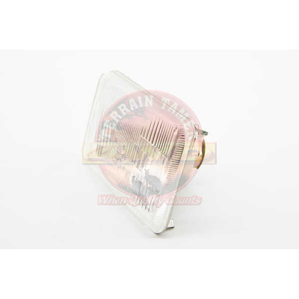 HEADLAMP SEMI SEALED HIGH/LOW H4 BULB 3 PIN REQUIRED