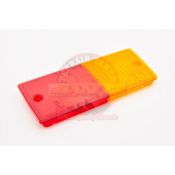 LENS REAR R/H BUMPER BAR TROOP CARRIER OR HARDTOP