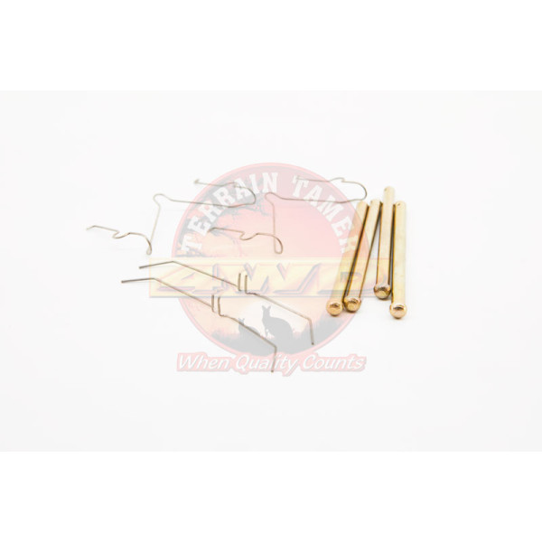 DISC PAD KIT FRONT CONTAINS 4 X SPRING 4 X PIN