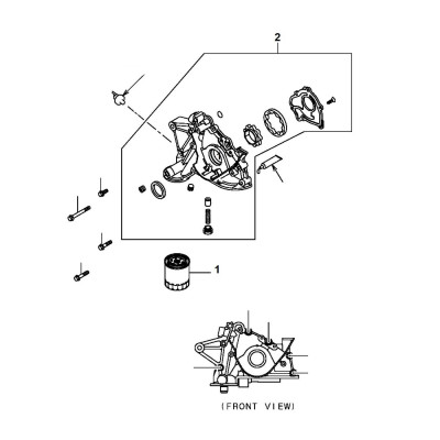 Filtre - huile moteur [Equipementier Origine]
