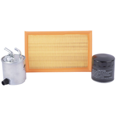 Filtre - Kit (huile + air + carburant) [Générique]