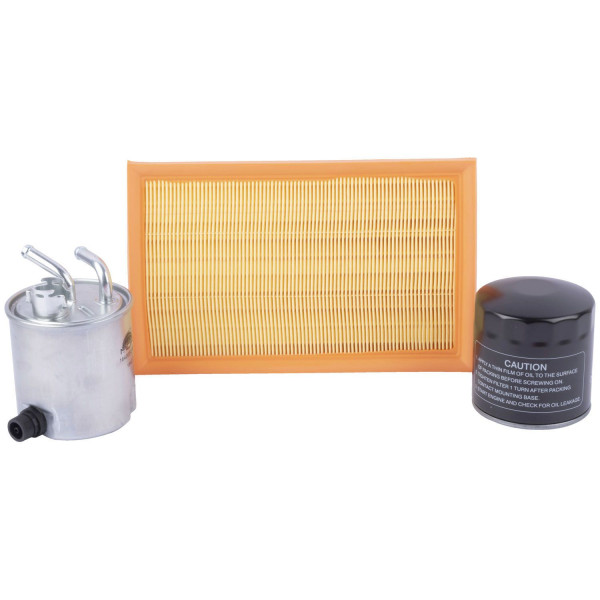 Filtre - Kit (huile + air + carburant) [Générique]