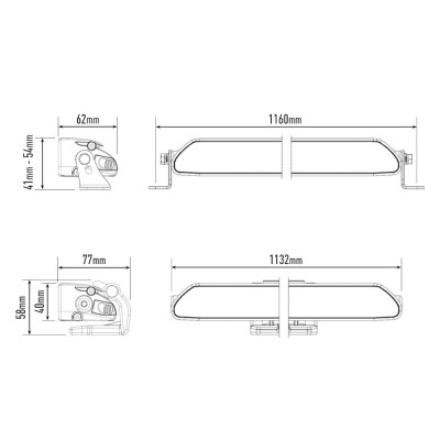 PHARE LED LAZER LINEAR 42 ELITE