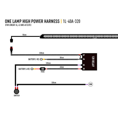 PHARE LED LAZER LINEAR 42 ELITE