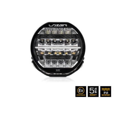 PHARE LED LAZER SENTINEL 9" / NOIR - Avec feux de position