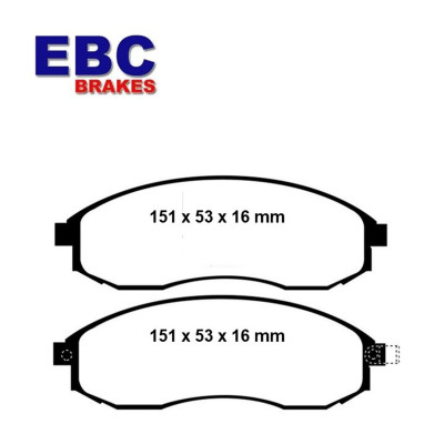 PLAQUETTES de FREIN Avant EBC Ultimax