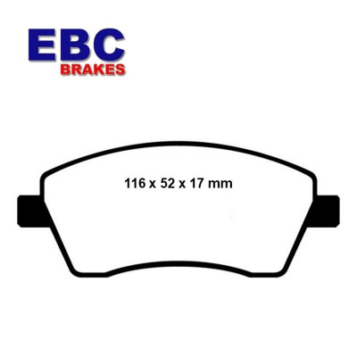 PLAQUETTES de FREIN Avant EBC Ultimax