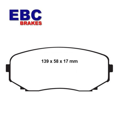 PLAQUETTES de FREIN Avant EBC Ultimax