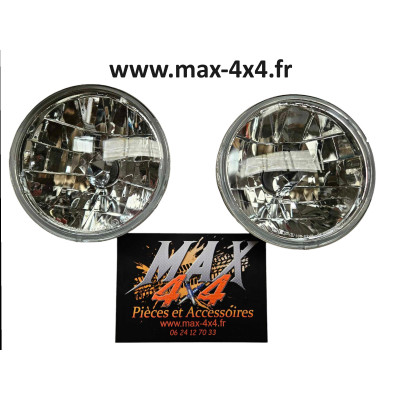 PAIRE OPTIQUES Ronds Verre Lisse
