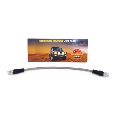 BRAIDED BRAKE HOSE FRONT CENTRE NO.1 +50MM
