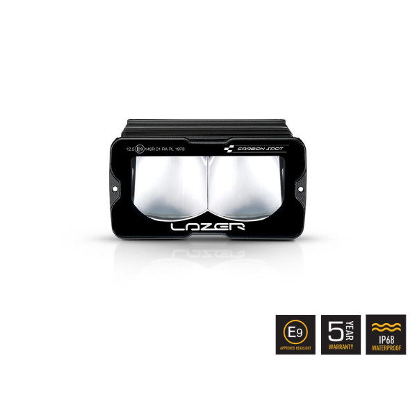 Phare LED LAZER CARBON-2 SPOT (MODE FEU JAUNE)