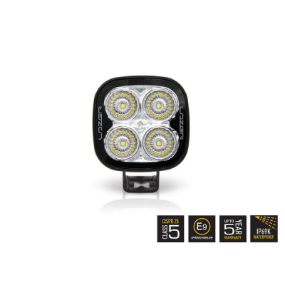 Phare LED LAZER UTILITY-25 NOIR - LA00U25-U-B - vue 1