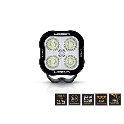 Phare LED LAZER UTILITY-50 NOIR - FONCTION GYROPHARE - LA00U50-STRB-B - vue 2
