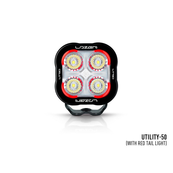 Phare LED LAZER UTILITY-50 NOIR BEACON & FEUX ROUGE