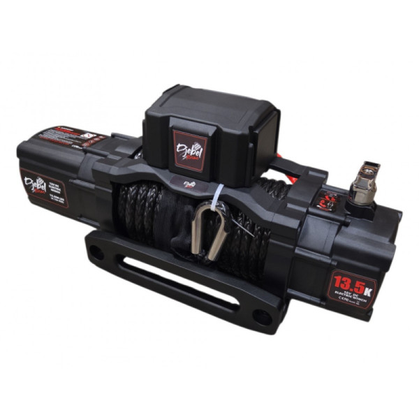 Treuil ULTIMA 6,1 T 12 V corde plasma et radio DJEBELXTREME