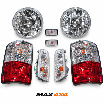 Pack complet feux cristal Nissan Patrol GR Y60 avant 1995