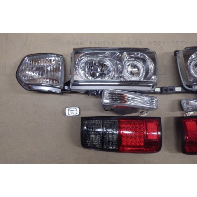 Pack complet feux cristal Toyota Land Cruiser HDJ80 - MAX 4X4