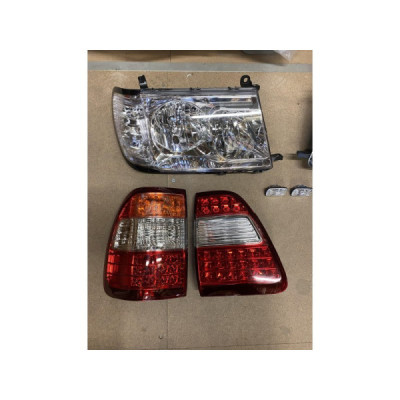 Pack complet feux cristal LED Toyota Land Cruiser HDJ100 1998-2003 - MAX 4X4