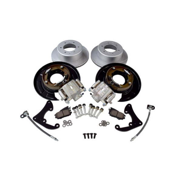 Kit conversion tambours vers disques arrière Ford Ranger PX (usage compétition) - PDSPBCK003