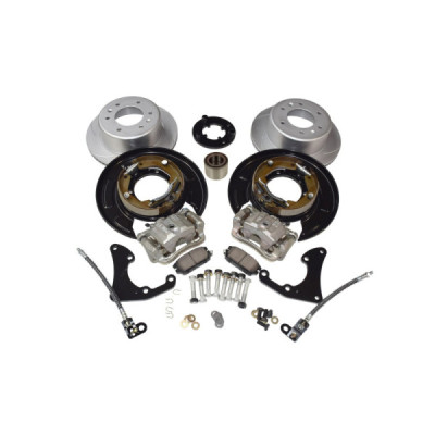 Kit conversion tambours vers disques arrière Isuzu D-MAX 2012+ (usage compétition)