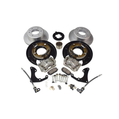 Kit conversion tambours vers disques arrière Isuzu D-MAX 2012+ (usage compétition)