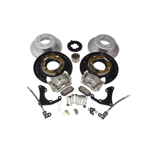 Kit conversion tambours vers disques arrière Isuzu D-MAX 2012+ (usage compétition) - PDSPBCK004X