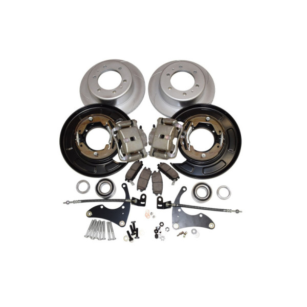 Kit conversion tambours vers disques arrière Toyota Hilux Revo (usage compétition) - PDSPBCK002