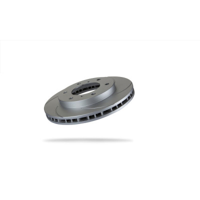 Disque de frein avant droit Pedders rainuré ventilé ø290 mm Mitsubishi Pajero