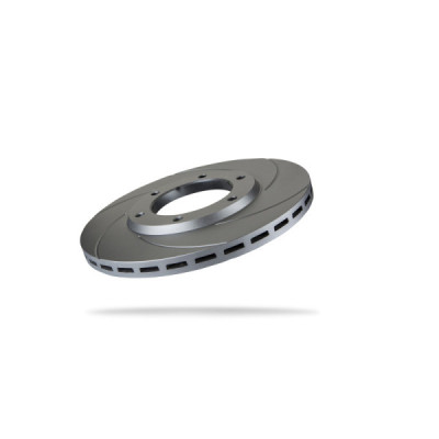 Disque de frein avant droit Pedders rainuré ventilé ø294 mm Nissan Patrol Y60