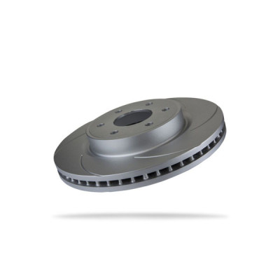 Disque de frein avant droit Pedders rainuré ventilé ø295 mm Nissan Navara NP30